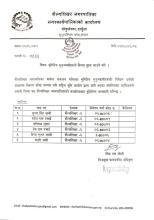 सुकुम्वासीहरुले निस्सा वुझ्न आउने वारे सूचना